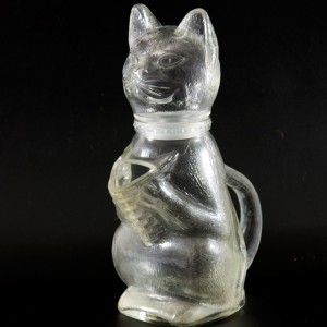Katzenkanne aus Glas von WMF