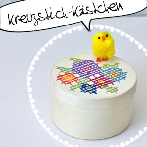 Kreuzstich-Schachtel
