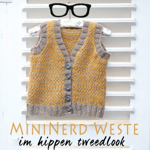 Nerd-Tweed-Weste