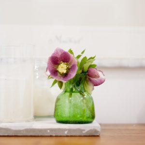 Flohmarktfund: grüne Mini-Vase